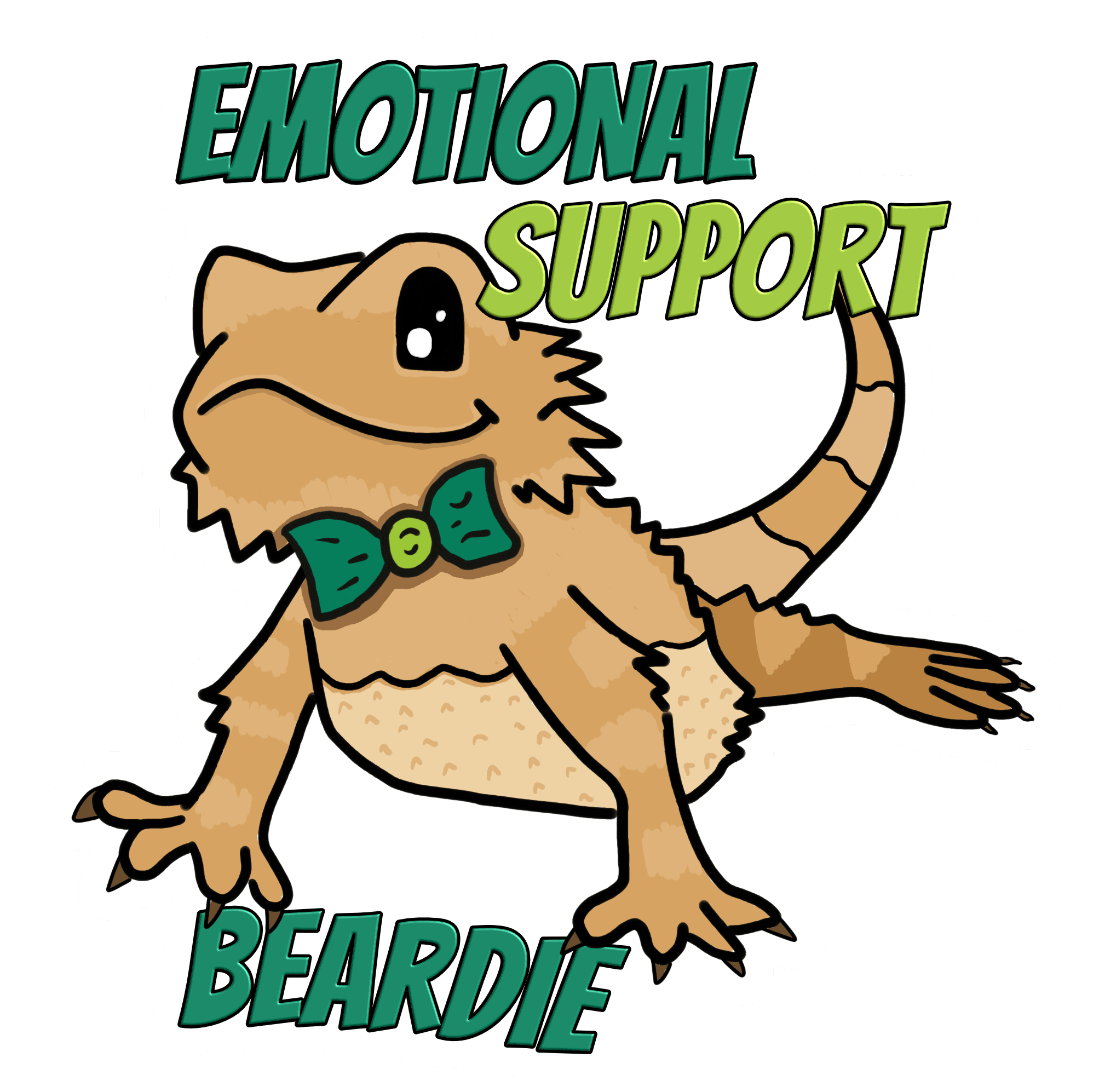 Emotional Support Beardie