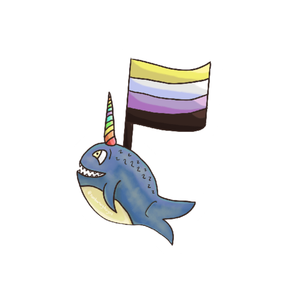Narwhal For Nonbinary Rights